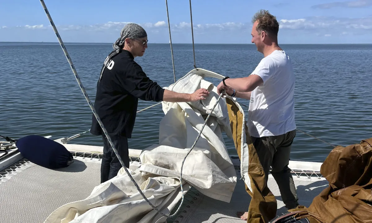 Wadden Retreat: Mindful zeilen naar jezelf - markerwadden13.