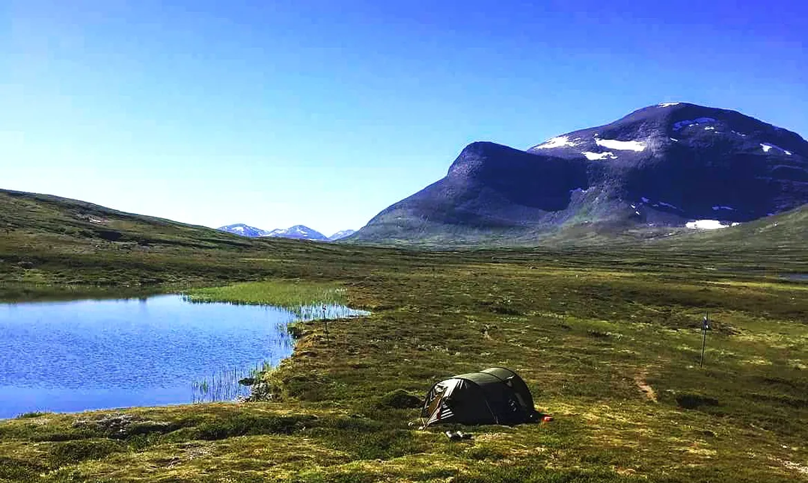 Individuele retraite Zweedse wildernis: avontuur en reflectie - pilgrimsled start ljungd web.