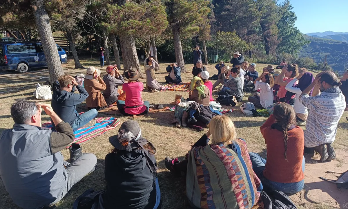 Sjamanische Retreat: Vlucht van Adelaar en Condor - 1groep 3.